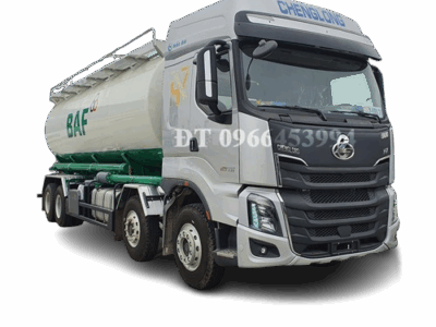 Xe Chenglong H7 bồn chở cám 28 khối