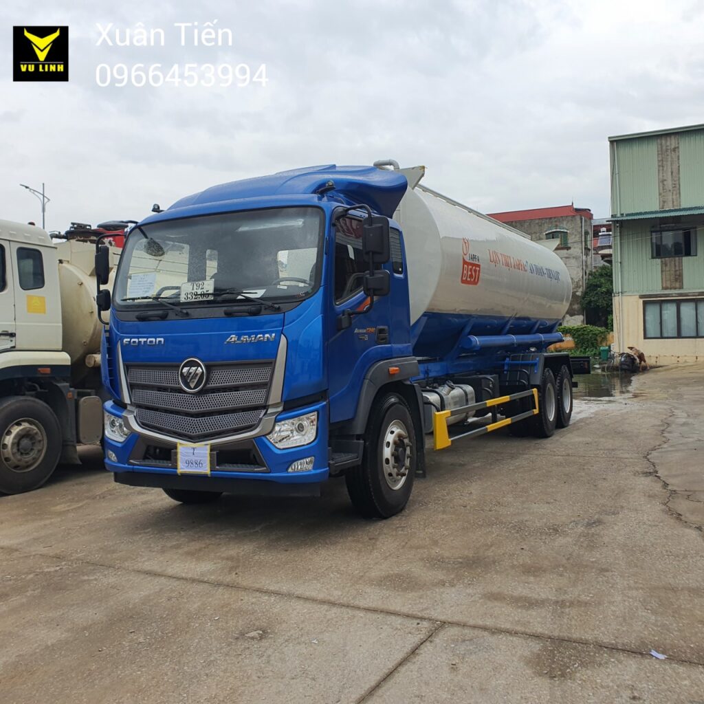 Xe Chở Cám 22 Khối Foton Auman (9) Xe Cho Cam 22 Khoi Foton Auman 9