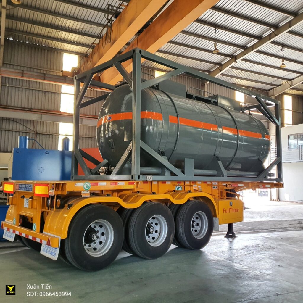 Iso tank chở HNO3 (1) Iso tank cho HNO3 1