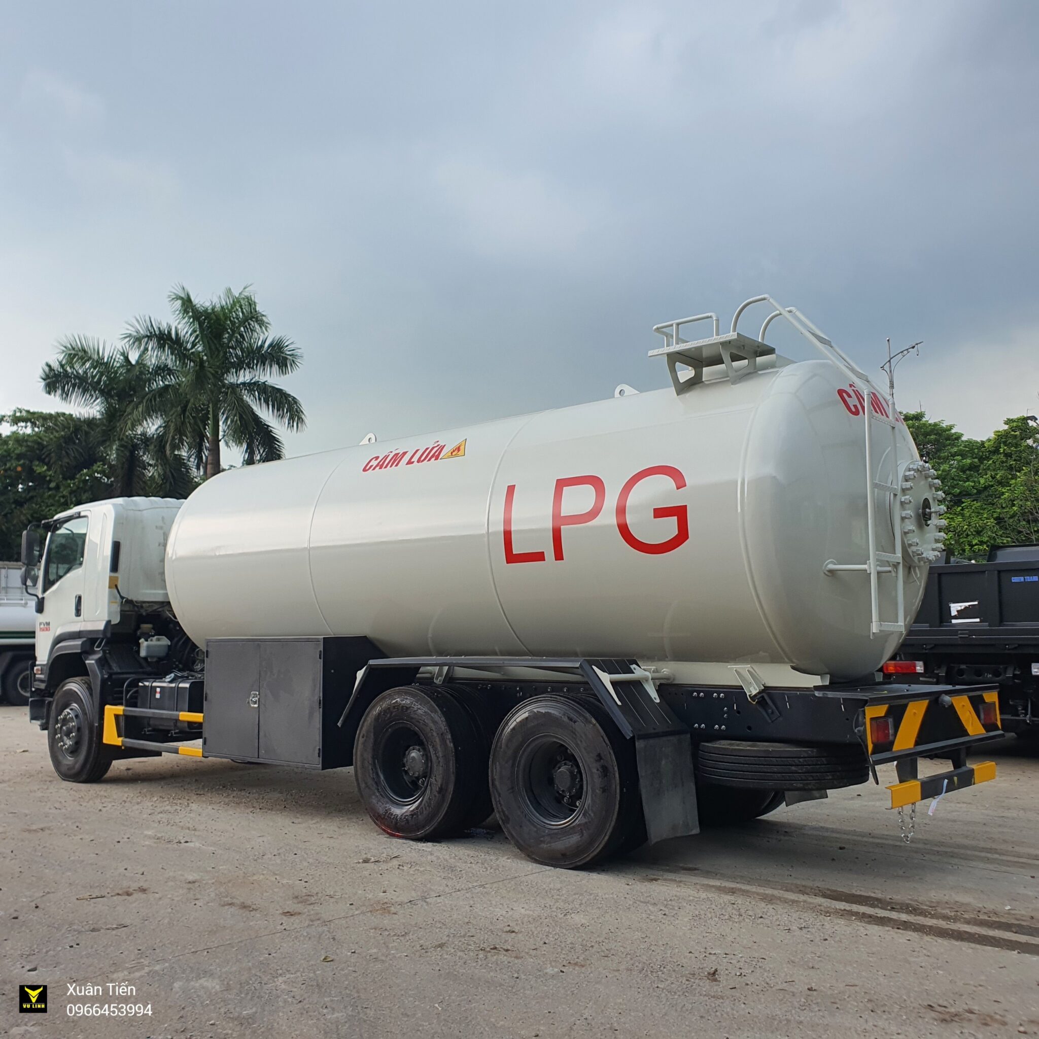 Xe Chở Khí Gas Hóa Lỏng 22 Khối (3) Xe Cho Khi Gas Hoa Long 22 Khoi 3