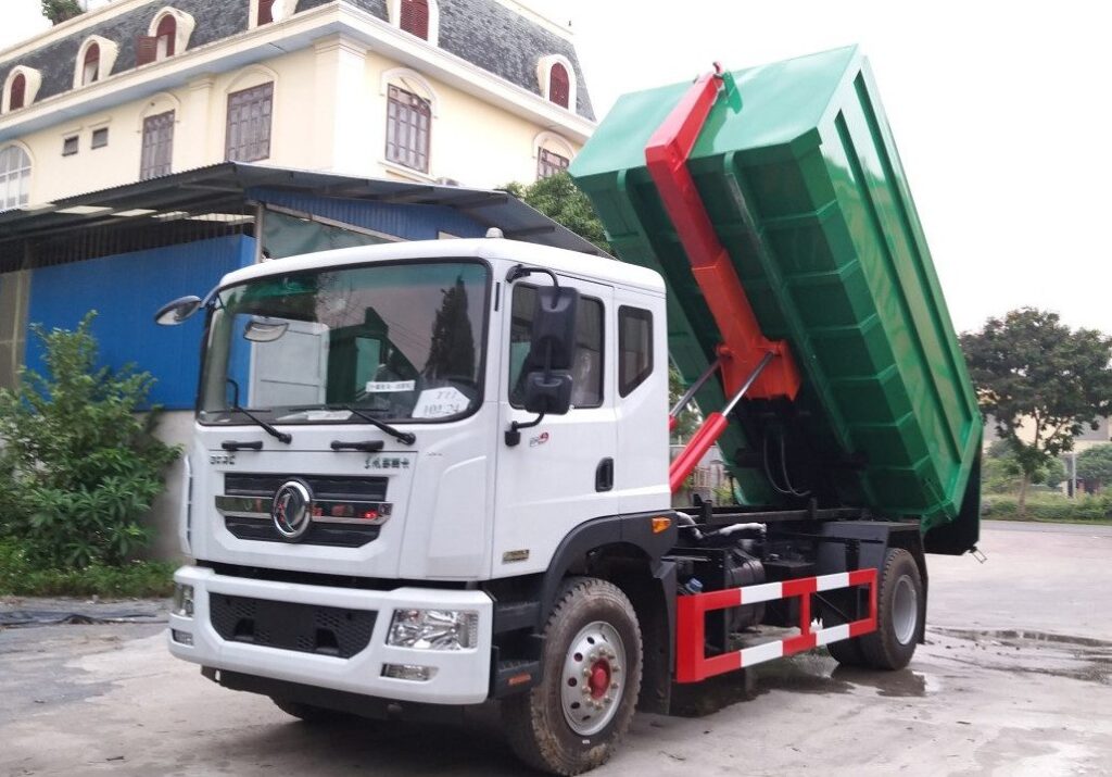 Xe Hooklift Dongfeng 14 khối (5) Xe Hooklift Dongfeng 14 khoi 5