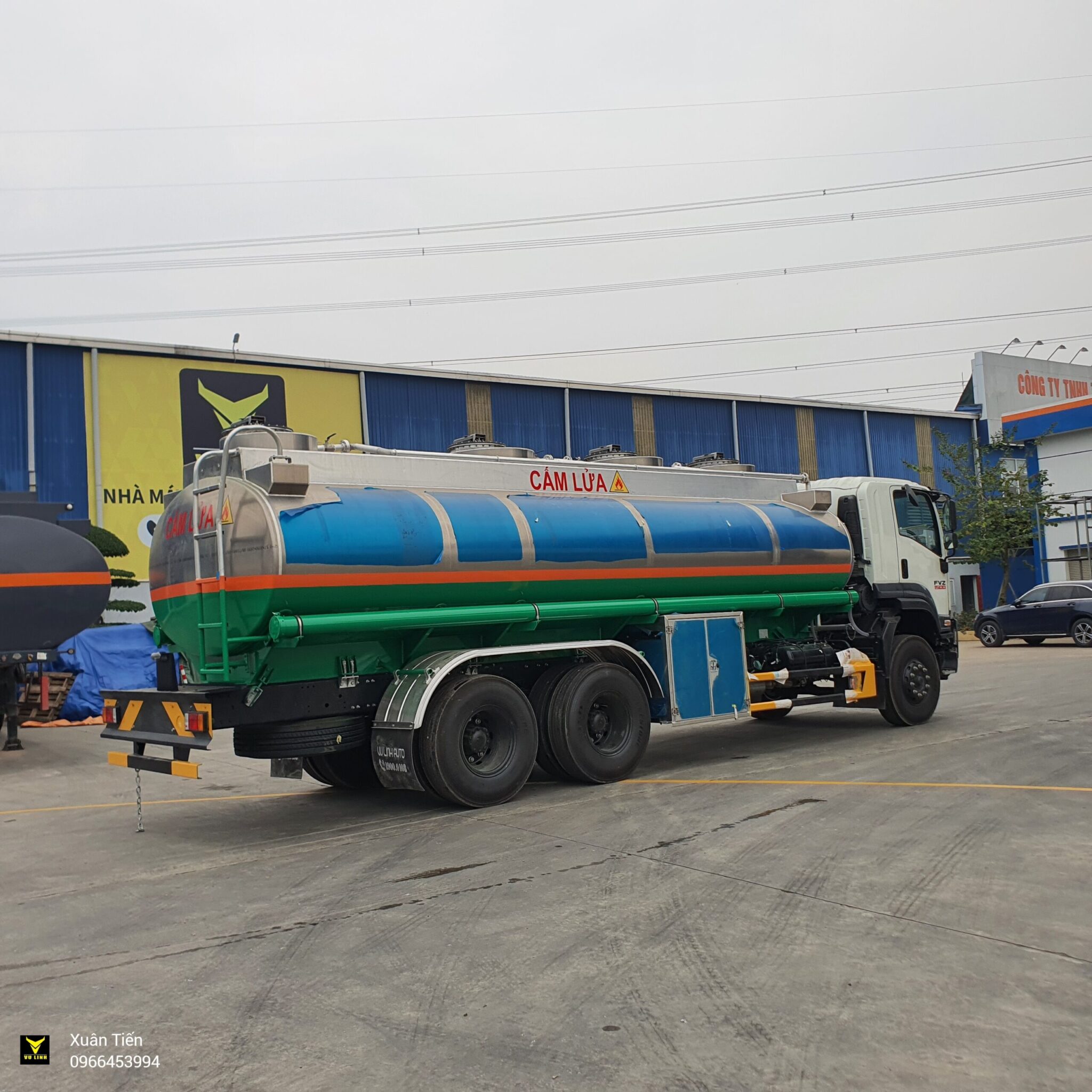 Xe Isuzu Chở Xăng 20 Khối (4) Xe Isuzu Cho Xang 20 Khoi 4 scaled