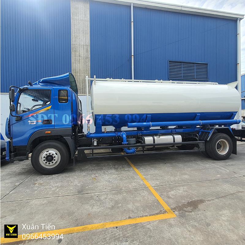 Xe Thaco Auman bồn chở cám 14 khối 1 Xe Thaco Auman bon cho cam 14 khoi 1 1